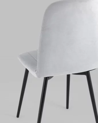 Стул Easy велюр Светло-серый_6